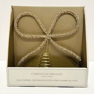 Christian Siriano Bow Tree Topper